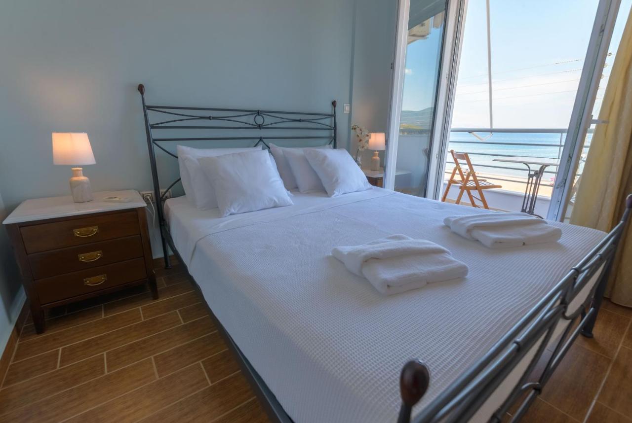 Lemoni Luxury Residence In Front Of The Sea Kechries Esterno foto