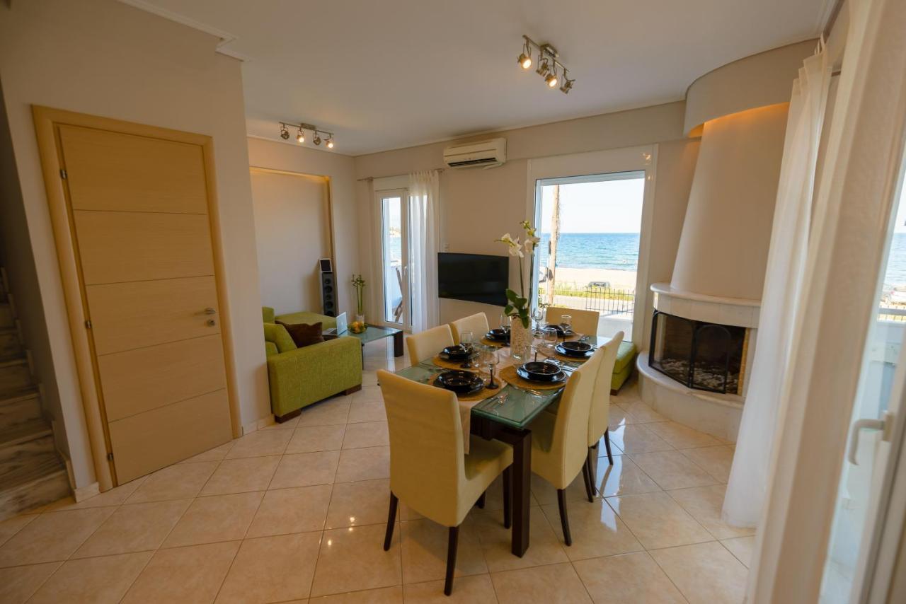 Lemoni Luxury Residence In Front Of The Sea Kechries Esterno foto