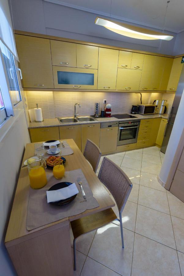 Lemoni Luxury Residence In Front Of The Sea Kechries Esterno foto