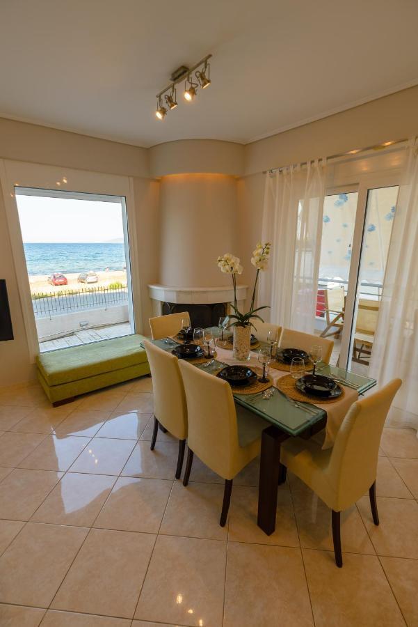 Lemoni Luxury Residence In Front Of The Sea Kechries Esterno foto
