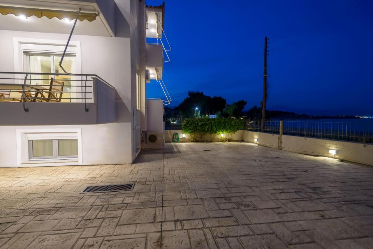Lemoni Luxury Residence In Front Of The Sea Kechries Esterno foto