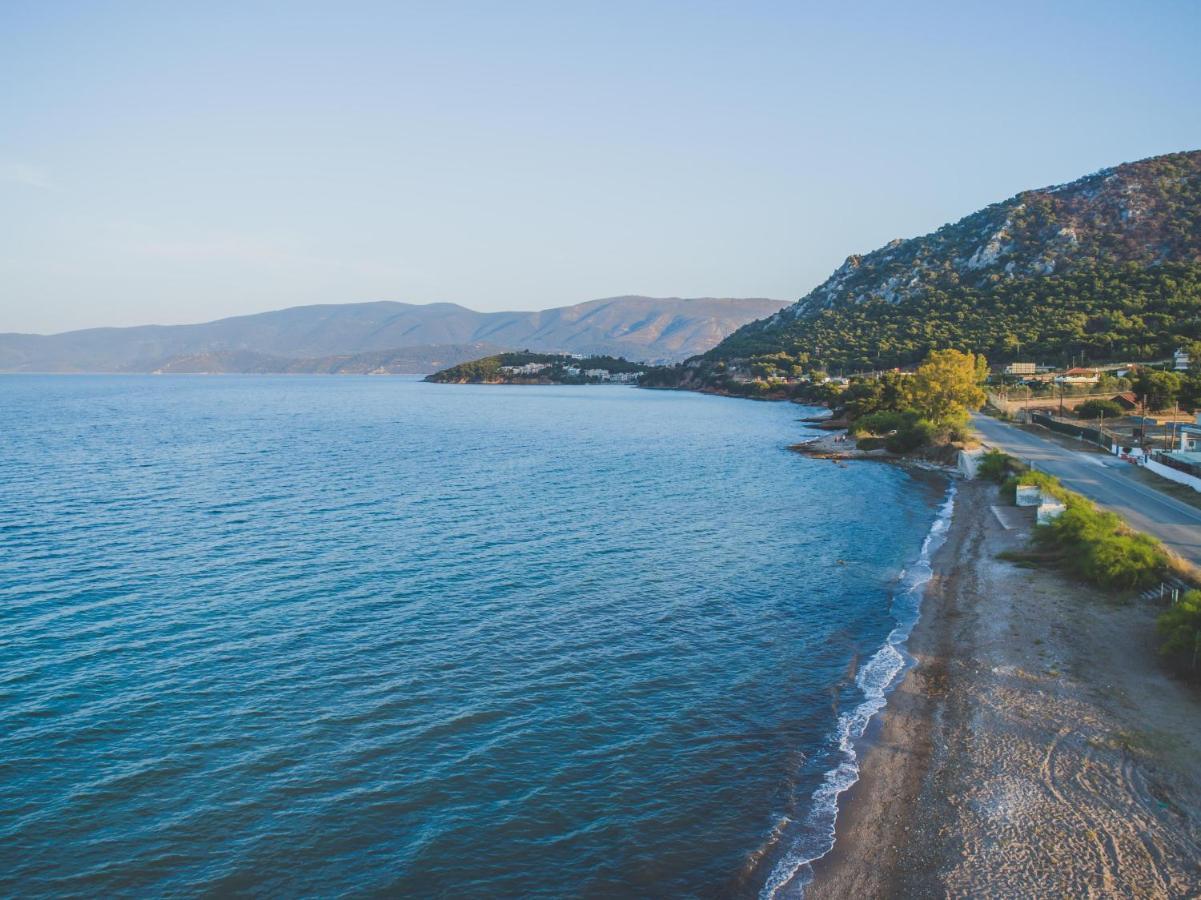 Lemoni Luxury Residence In Front Of The Sea Kechries Esterno foto