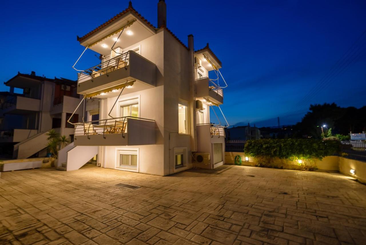 Lemoni Luxury Residence In Front Of The Sea Kechries Esterno foto